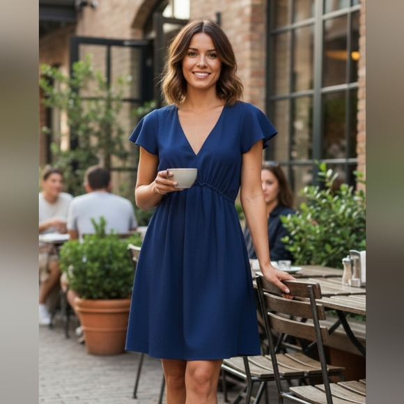 Calvin Klein Dresses & Skirts - Calvin Klein Cobalt Blue Mini Dress